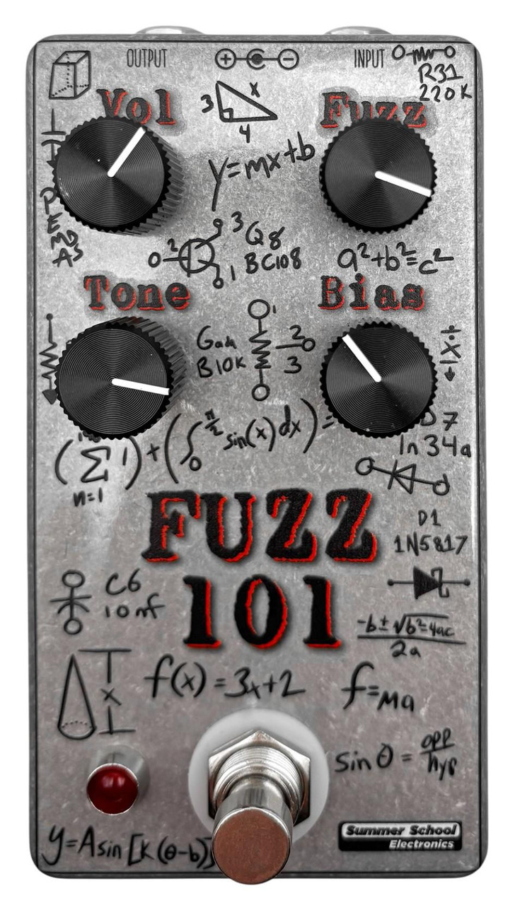 Summer School Electronics Fuzz 101 Fuzz Pedal Summer School Electronics Fuzz 101 Fuzz Pedal
