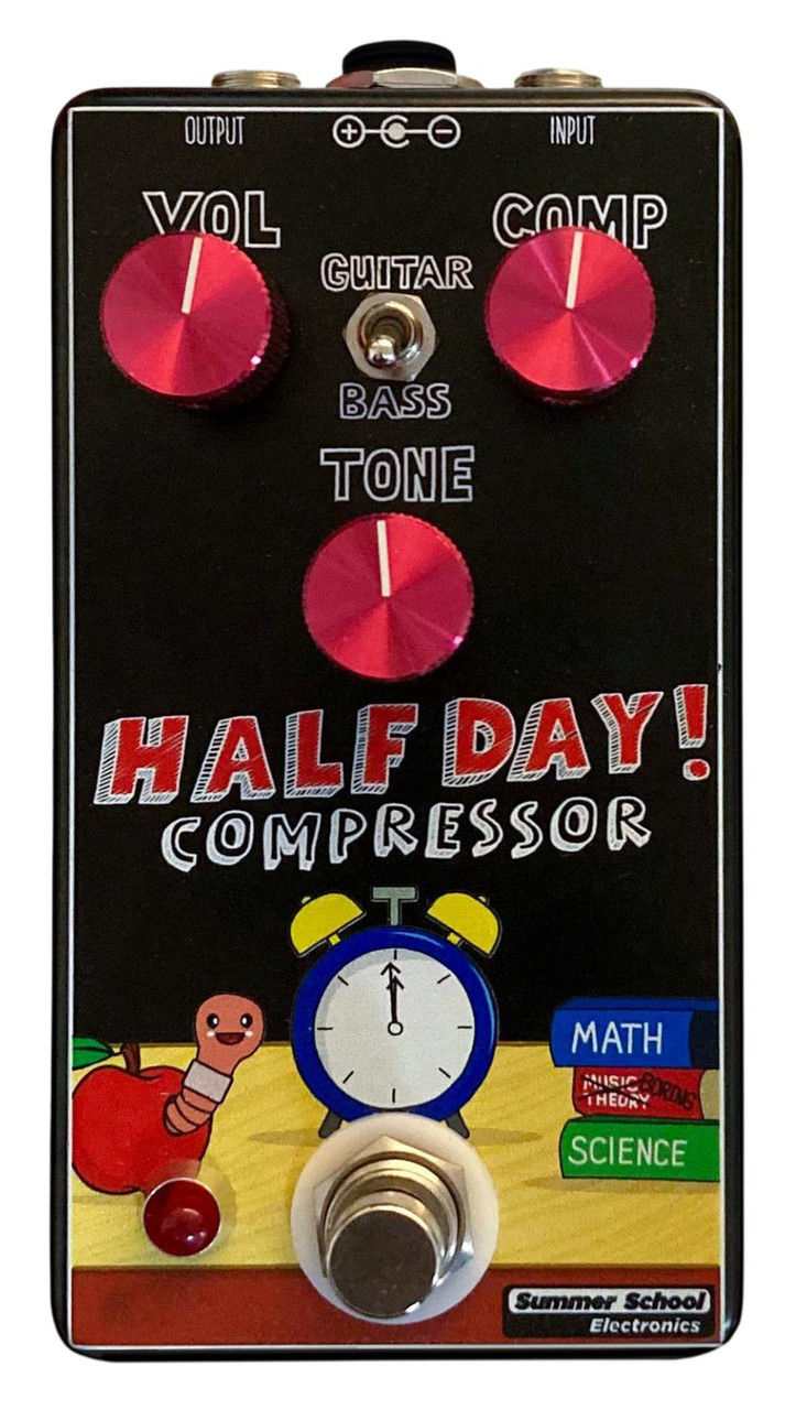Summer School Electronics Half Day Compressor Pedal Summer School Electronics Half Day Compressor Pedal