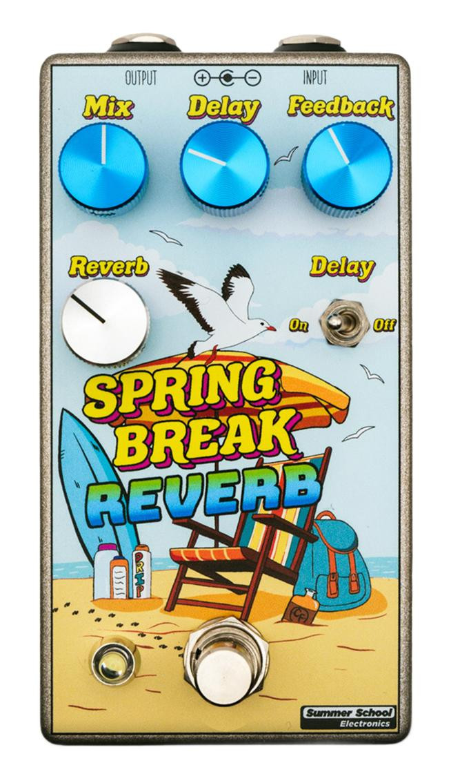 Summer School Electronics Spring Break Reverb Pedal Summer School Electronics Spring Break Reverb Pedal