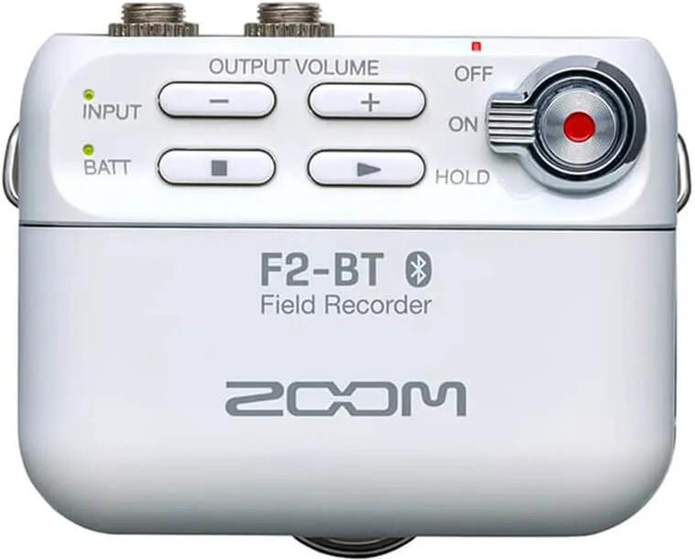Zoom F2 Compact Field Recorder With Lavalier Mic & Bluetooth Zoom F2 Compact Field Recorder With Lavalier Mic & Bluetooth