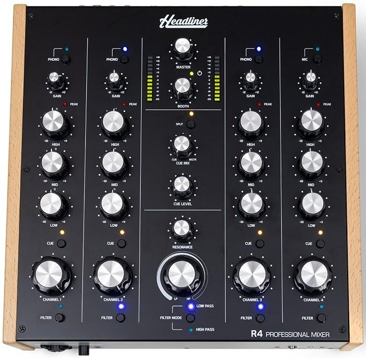 Headliner R4 Rotary DJ Mixer Headliner R4 Rotary DJ Mixer