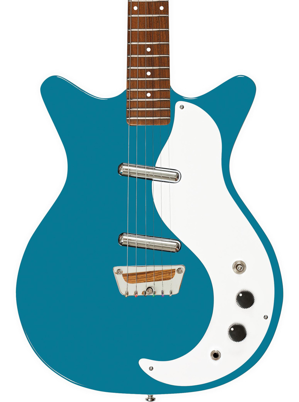 Danelectro Stock ‘59 Electric Guitar in Aquamarine Danelectro Stock ‘59 Electric Guitar in Aquamarine