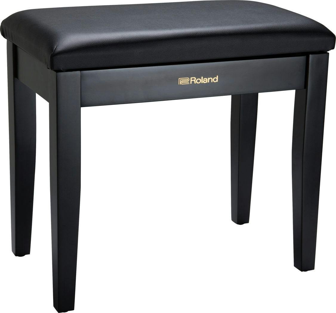 Roland RPB-100BK Piano Bench in Satin Black, Vinyl Seat & Music Compartment Roland RPB-100BK Piano Bench in Satin Black, Vinyl Seat & Music Compartment