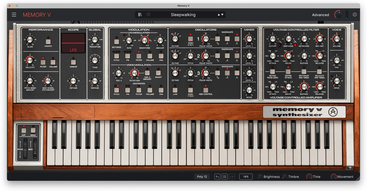 Arturia Memory V Plugin