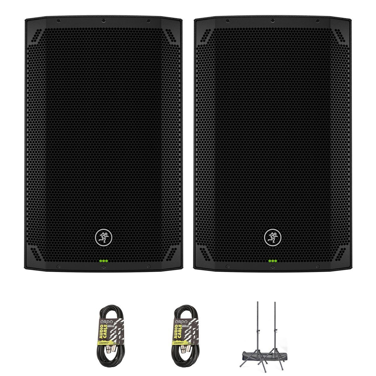 Mackie Thump 15 V4 Active 15" PA Speaker Bundle With Cables & Stands Mackie Thump 15 V4 Active 15" PA Speaker Bundle With Cables & Stands