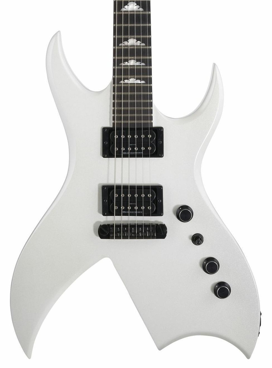 BC Rich Rich B Legacy Electric Guitar with Tone Pros in Glitter White