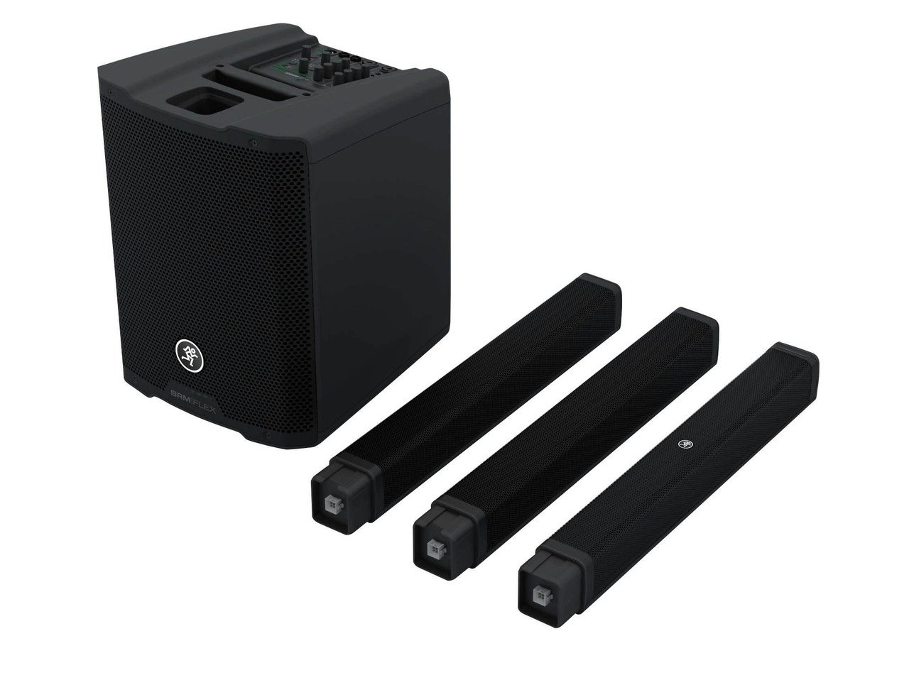 Mackie SRM-Flex Portable Column PA System with Carry Bag & Cover Kit