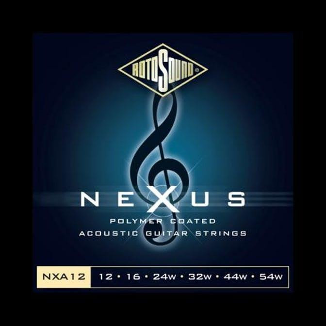 Rotosound Nexus 12-54 Gauge Coated Phosphor Bronze Medium Light Acoustic Strings