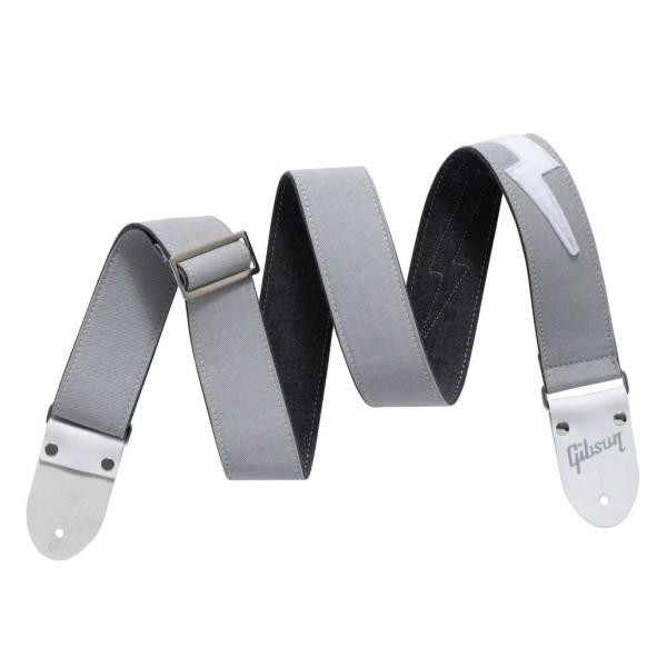 Gibson The Vintage Bolt Guitar Strap in Grey