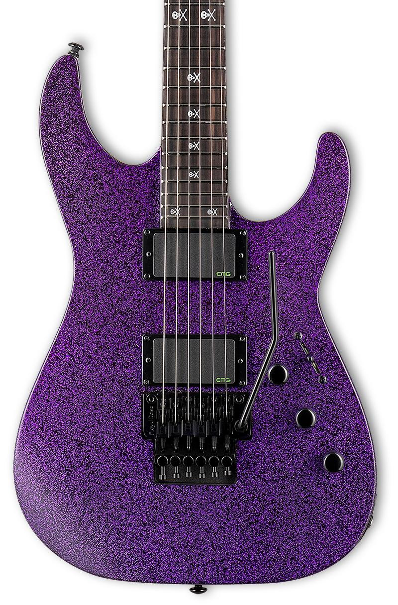 ESP LTD KH602 Kirk Hammett Electric Guitar in Purple Sparkle ESP LTD KH602 Kirk Hammett Electric Guitar in Purple Sparkle