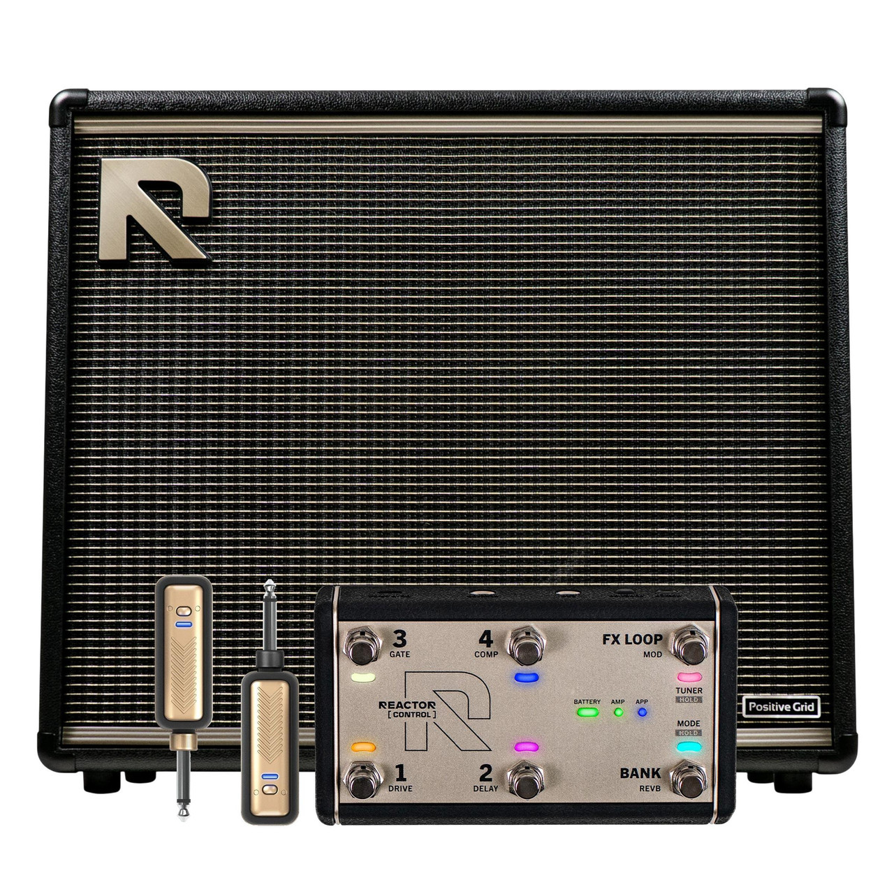 Positive Grid Reactor 50 Amp & Reactor Control Footswitch Bundle