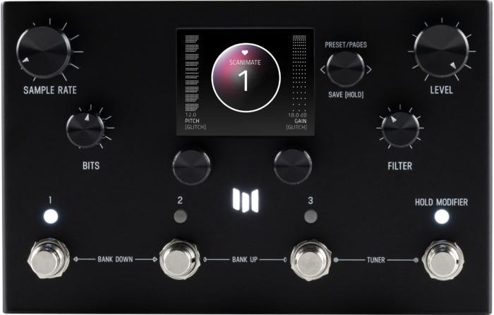Meris Ottobit X Modular Degradation and Texture Engine Pedal Meris Ottobit X Modular Degradation and Texture Engine Pedal