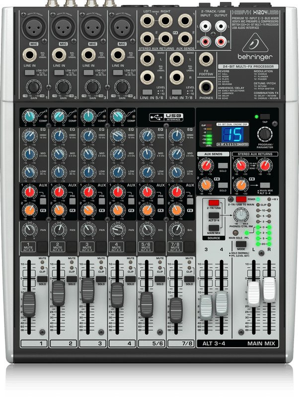 Behringer ZMX8210 V2 Ultrazone 8-channel Mic/Line Zone Mixer - 1U