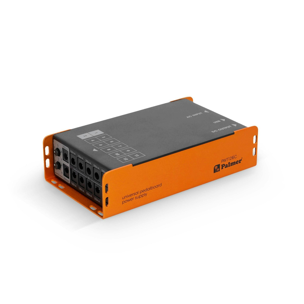Palmer 12 Output Universal Pedalboard Power Supply with USB Palmer 12 Output Universal Pedalboard Power Supply with USB