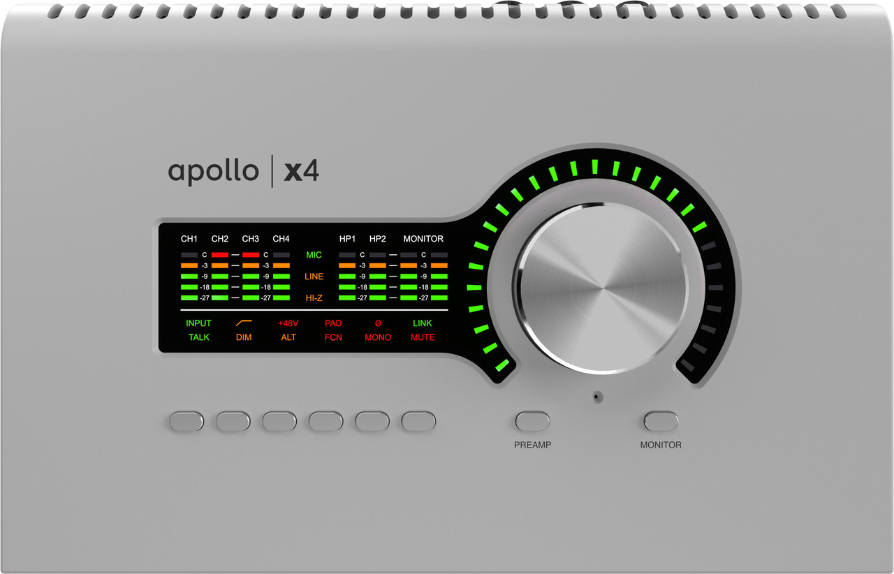 Universal Audio Apollo x4 Gen 2 UAD Analog Classics Pro Audio