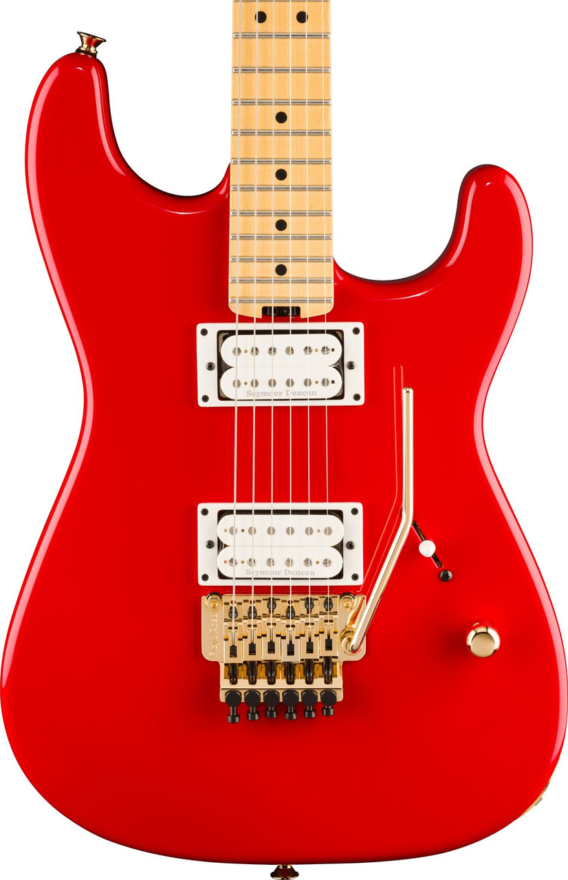 Charvel Pro Mod So Cal Style 1 HSS FR E Electric Guitar in Ferrari Charvel Pro Mod So Cal Style 1 HSS FR E Electric Guitar in Ferrari