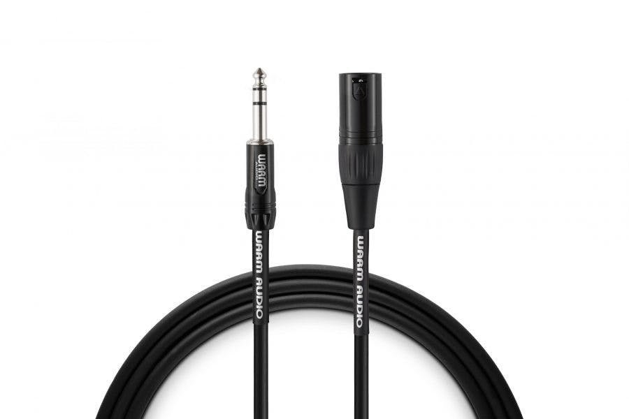 Warm Audio Pro Series Studio & Live XLR Male to TRS Male - 1.8m