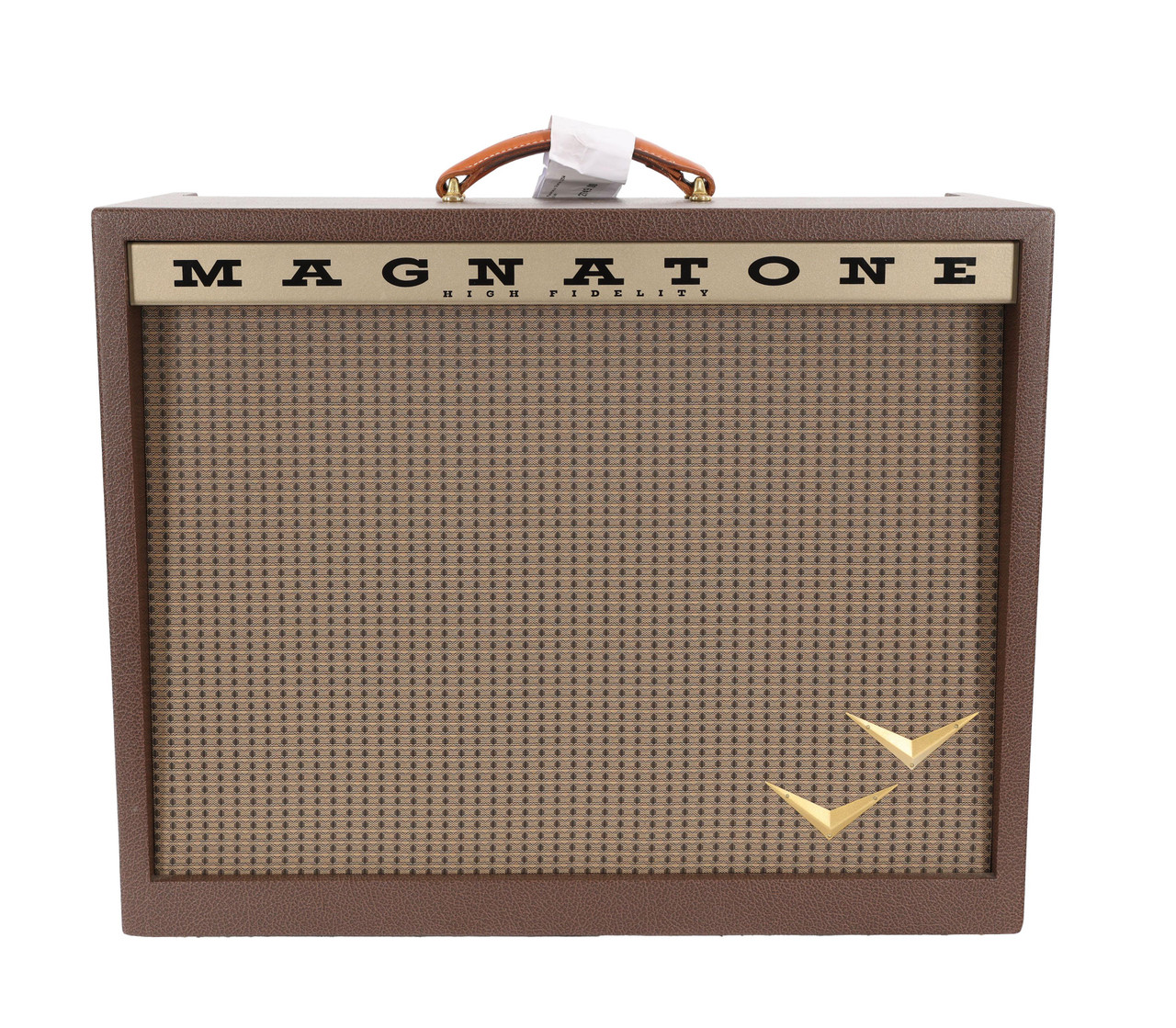 Second Hand Magnatone Panoramic Stereo Combo Amp With Footswitch #022 Second Hand Magnatone Panoramic Stereo Combo Amp With Footswitch #022