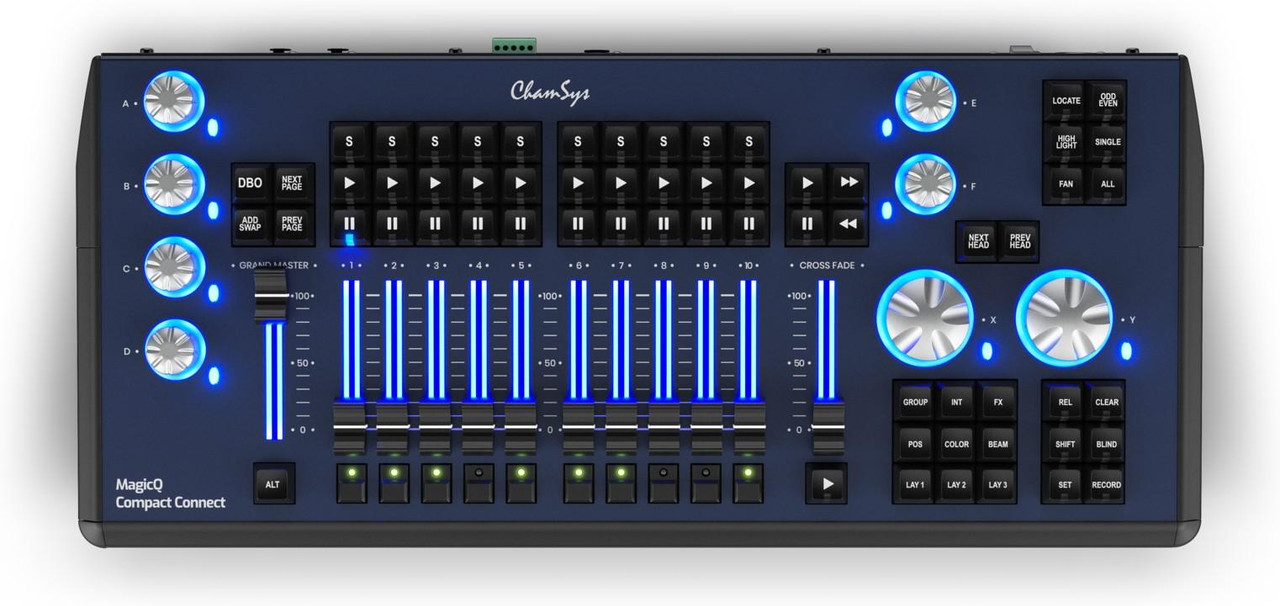 ChamSys MagicQ Compact Connect USB Lighting Control Interface With Case ChamSys MagicQ Compact Connect USB Lighting Control Interface With Case
