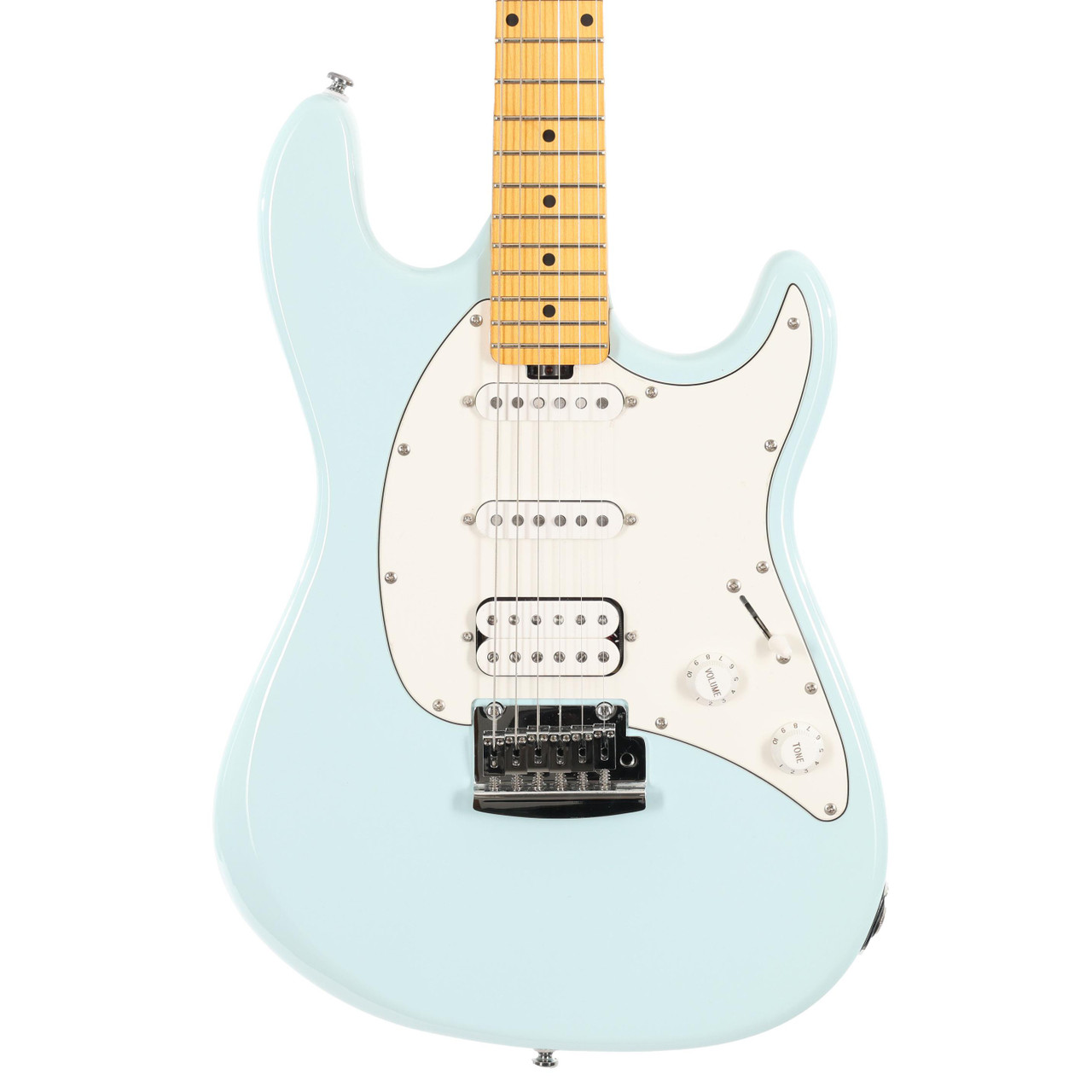 B Stock : Sterling by Music Man SUB Series Cutlass CT30 Electric Guitar in Daphne Blue - 001 B Stock : Sterling by Music Man SUB Series Cutlass CT30 Electric Guitar in Daphne Blue - 001