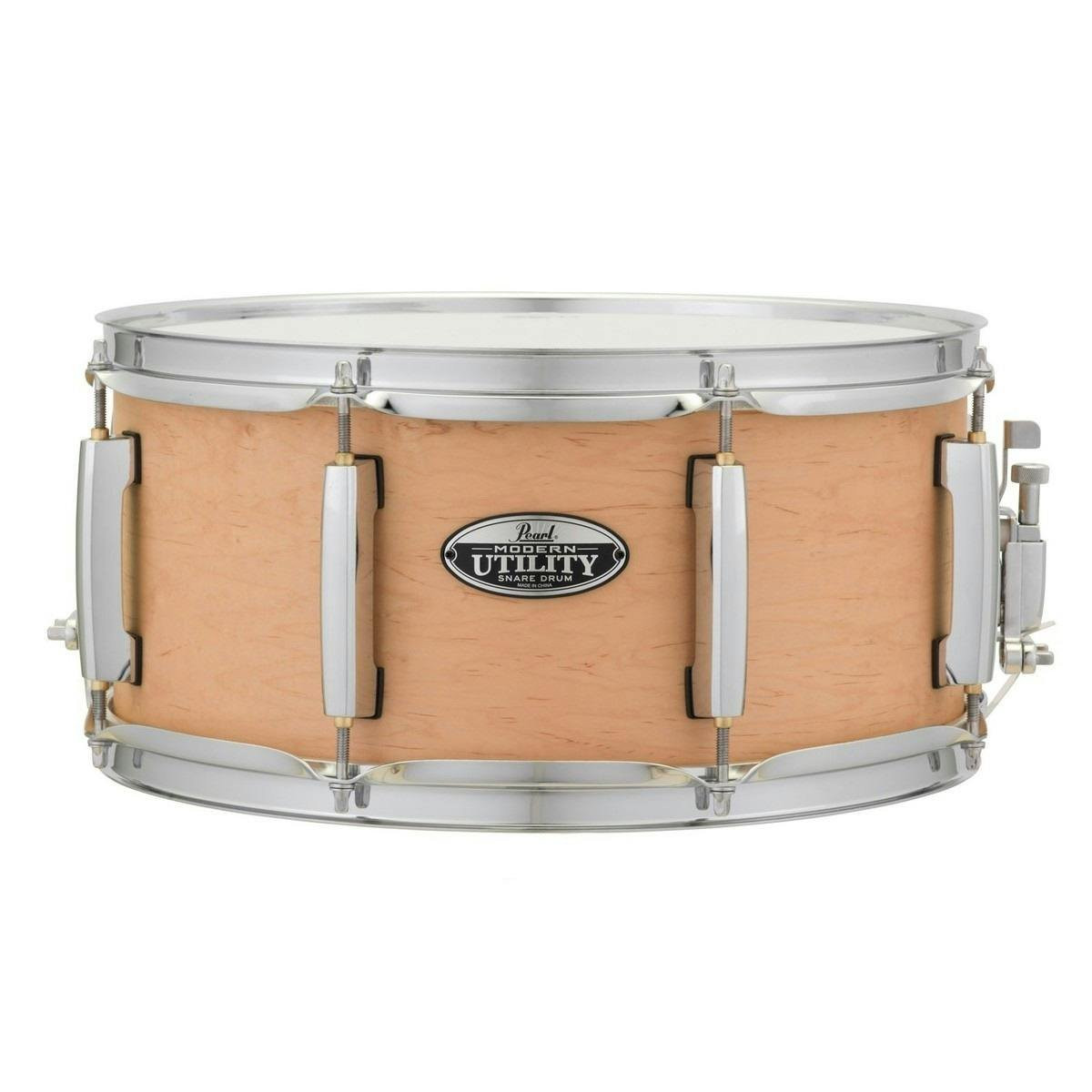 Pearl Modern Utility 14x6.5 Snare Drum in Matte Natural