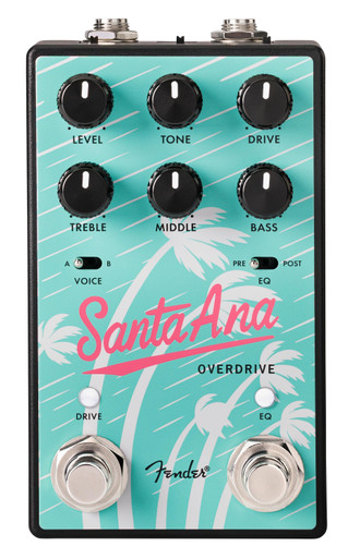 ギター Fender SANTA ANA OVERDRIVE Fender Santa Ana V2 Overdrive Pedal - Andertons Music Co
