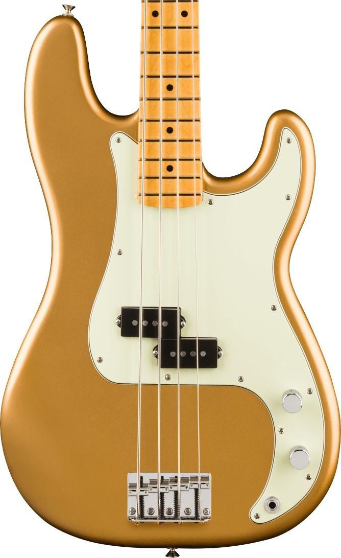 Fender 75th Anniversary Player II Precision Bass Guitar in Aztec Gold Fender 75th Anniversary Player II Precision Bass Guitar in Aztec Gold