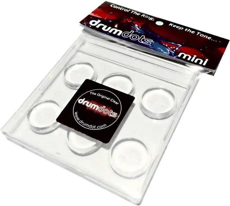 Drum Dots, Mini Drum Dampening Gel Pads, 6 Pieces Drum Dots, Mini Drum Dampening Gel Pads, 6 Pieces