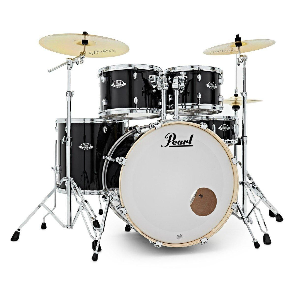 Pearl Export 22" Acoustic Drum Kit in Black Pearl Export 22" Acoustic Drum Kit in Black