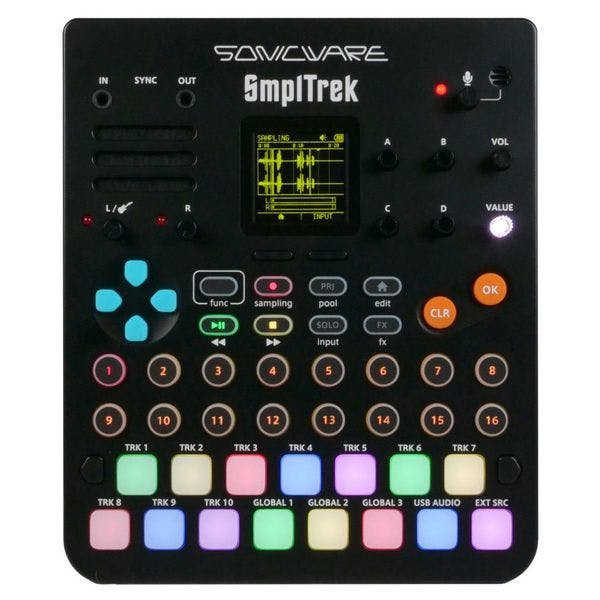 SonicWare SmplTrek Portable Production Sampler SonicWare SmplTrek Portable Production Sampler