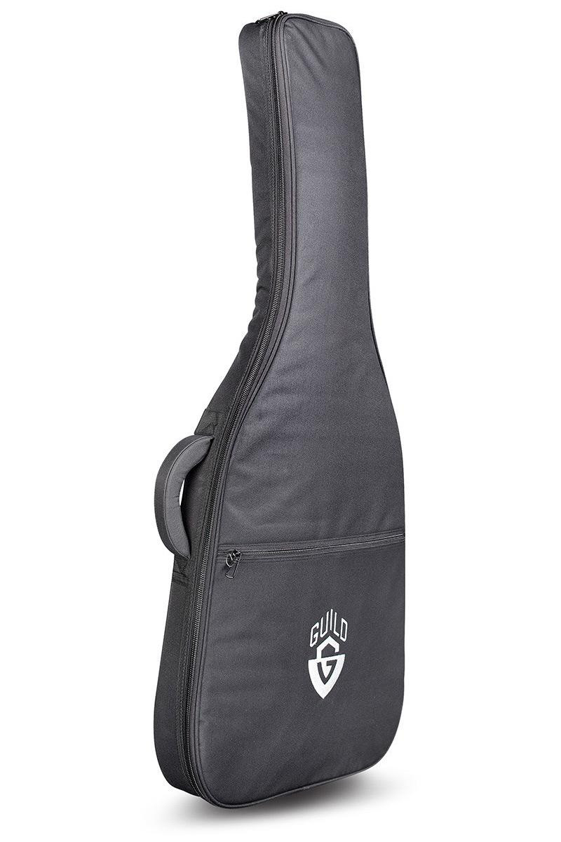Guild Deluxe Solid Body Electric Guitar Black Gig Bag Guild Deluxe Solid Body Electric Guitar Black Gig Bag