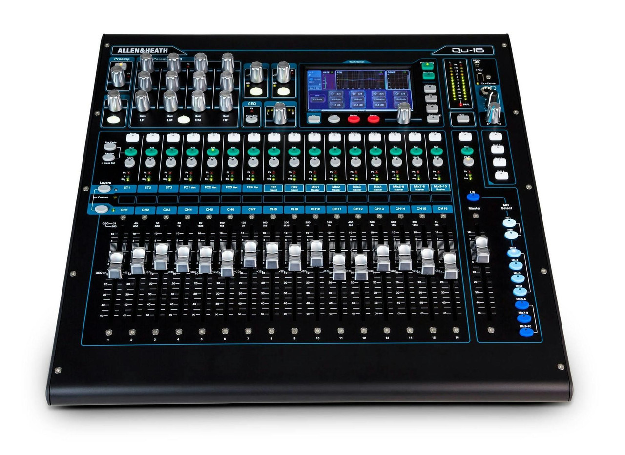 B Stock : Allen & Heath QU16 Chrome Edition Digital Mixer - 002 B Stock : Allen & Heath QU16 Chrome Edition Digital Mixer - 002