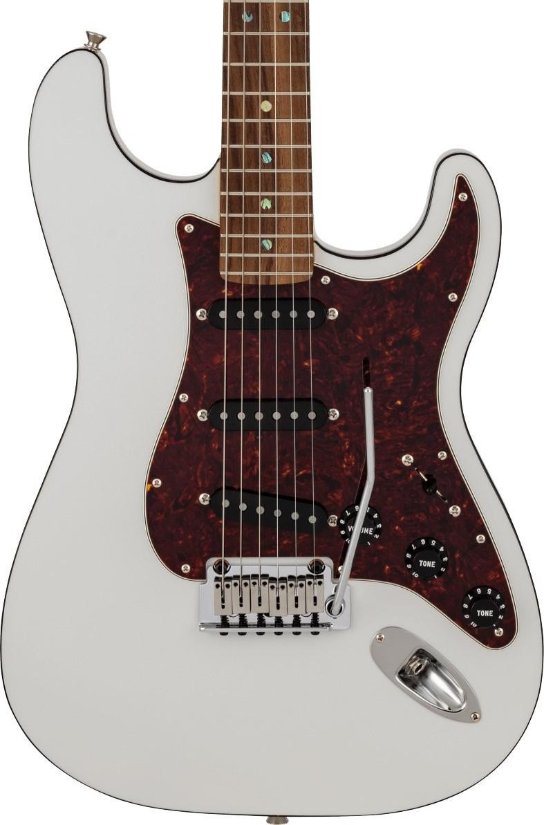 Fender Made in Japan Active Modern Stratocaster Electric Guitar in Feather Grey Fender Made in Japan Active Modern Stratocaster Electric Guitar in Feather Grey