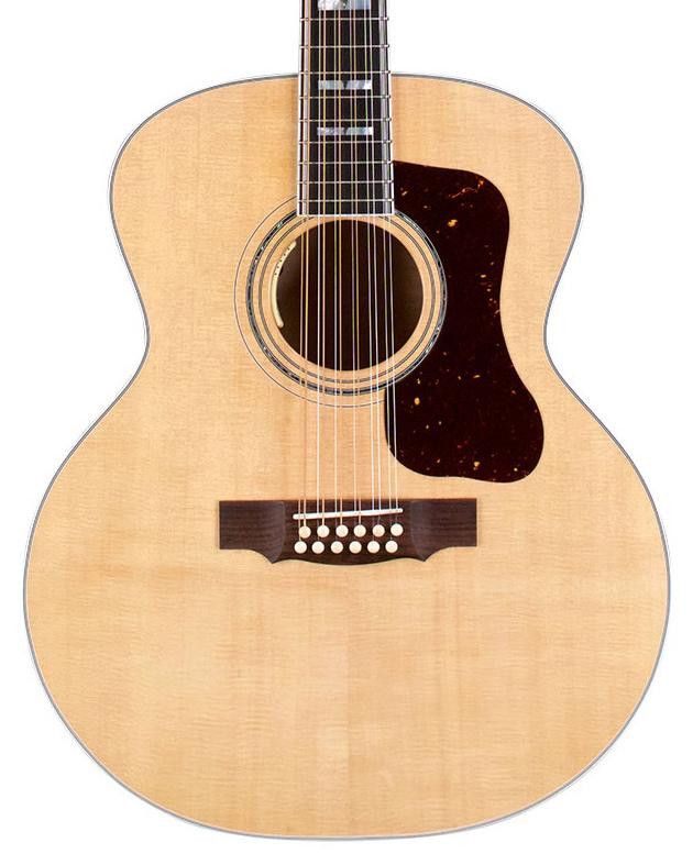 Guild USA F-512E Maple Blonde 12-String Electro Acoustic Guitar Guild USA F-512E Maple Blonde 12-String Electro Acoustic Guitar