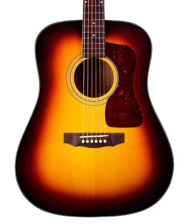 Guild USA D-40 Traditional Antique Burst Acoustic Guitar Guild USA D-40 Traditional Antique Burst Acoustic Guitar
