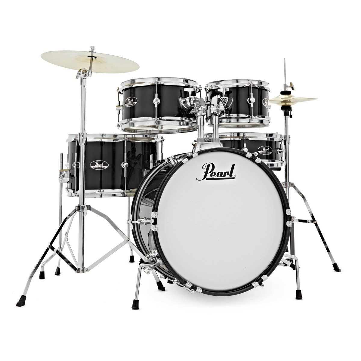 Pearl Roadshow Junior 16" Acoustic Drum Kit in Jet Black Pearl Roadshow Junior 16" Acoustic Drum Kit in Jet Black