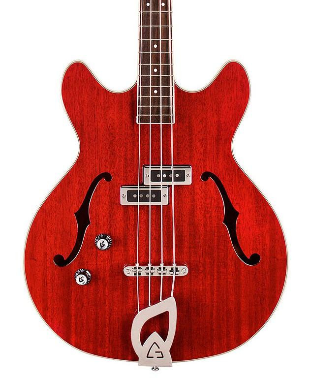 Guild Starfire I Bass LH Cherry Red Hollow Bass Guitar Guild Starfire I Bass LH Cherry Red Hollow Bass Guitar
