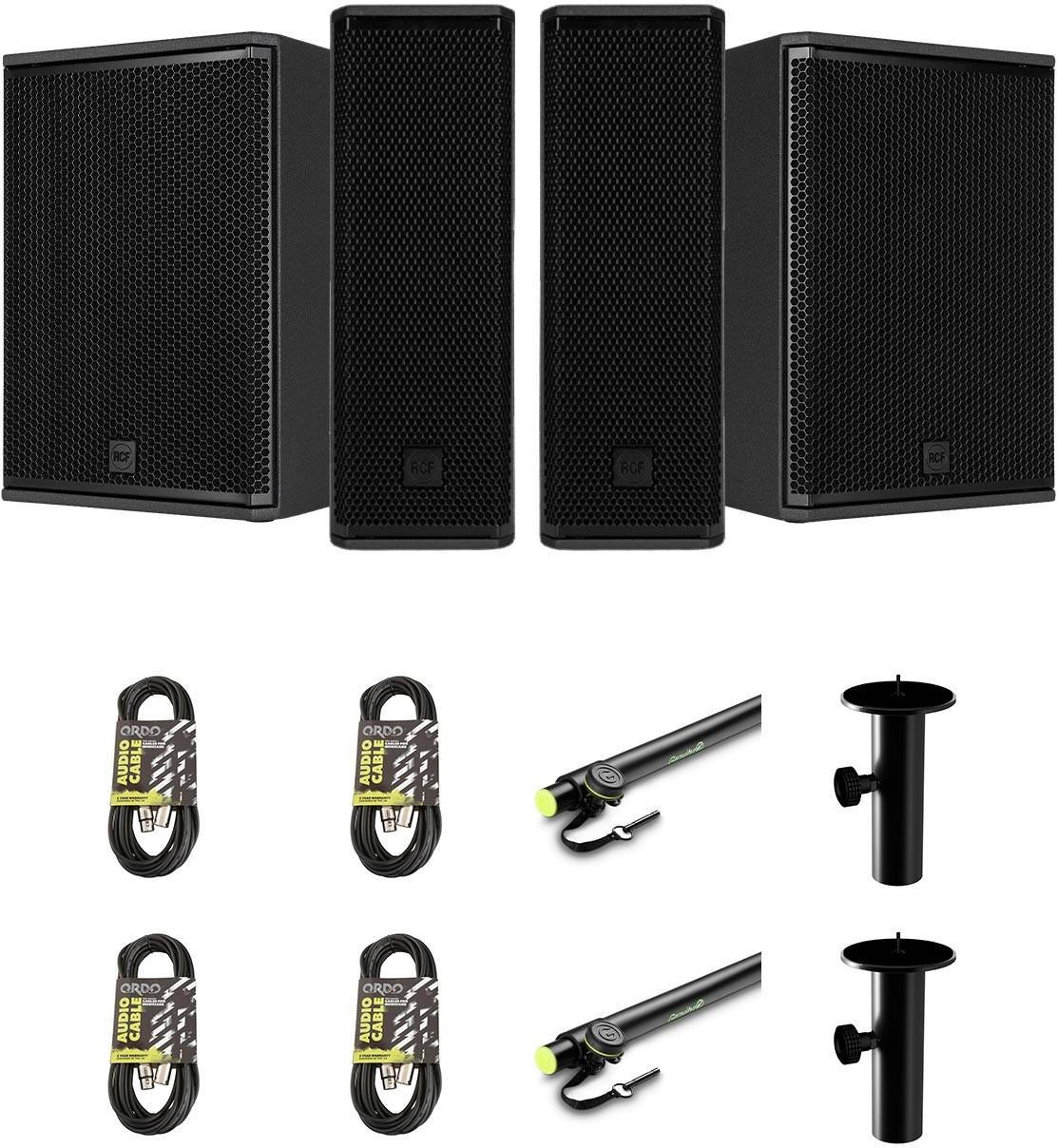 RCF NXL 14-A Column PA With 15-AX Subs RCF NXL 14-A Column PA With 15-AX Subs