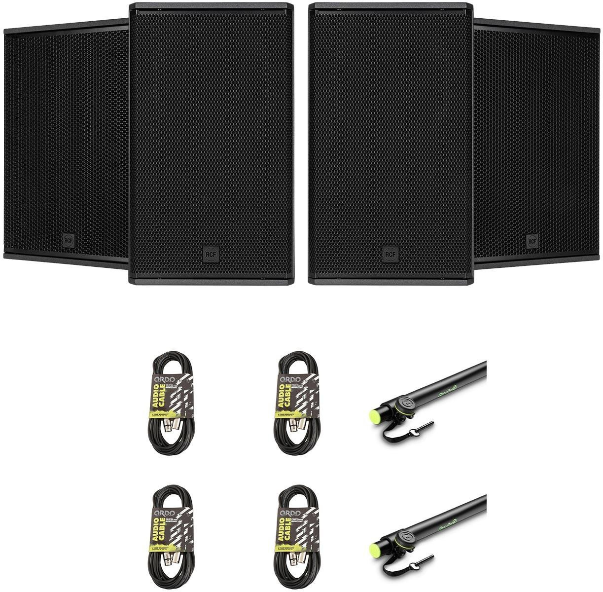 RCF NX 945-A Premium Professional PA With Sub 18-AX Subs RCF NX 945-A Premium Professional PA With Sub 18-AX Subs