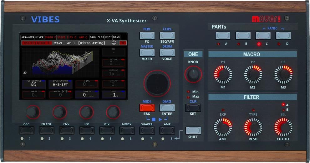 B Stock : Mayer EMI MD850 Vibes X-VA Synthesizer - MD8 B Stock : Mayer EMI MD850 Vibes X-VA Synthesizer - MD8