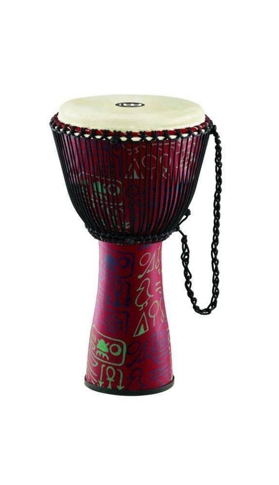 Meinl 12 Inch Rope Tuned Djembe in Pharaohs Script Meinl 12 Inch Rope Tuned Djembe in Pharaohs Script