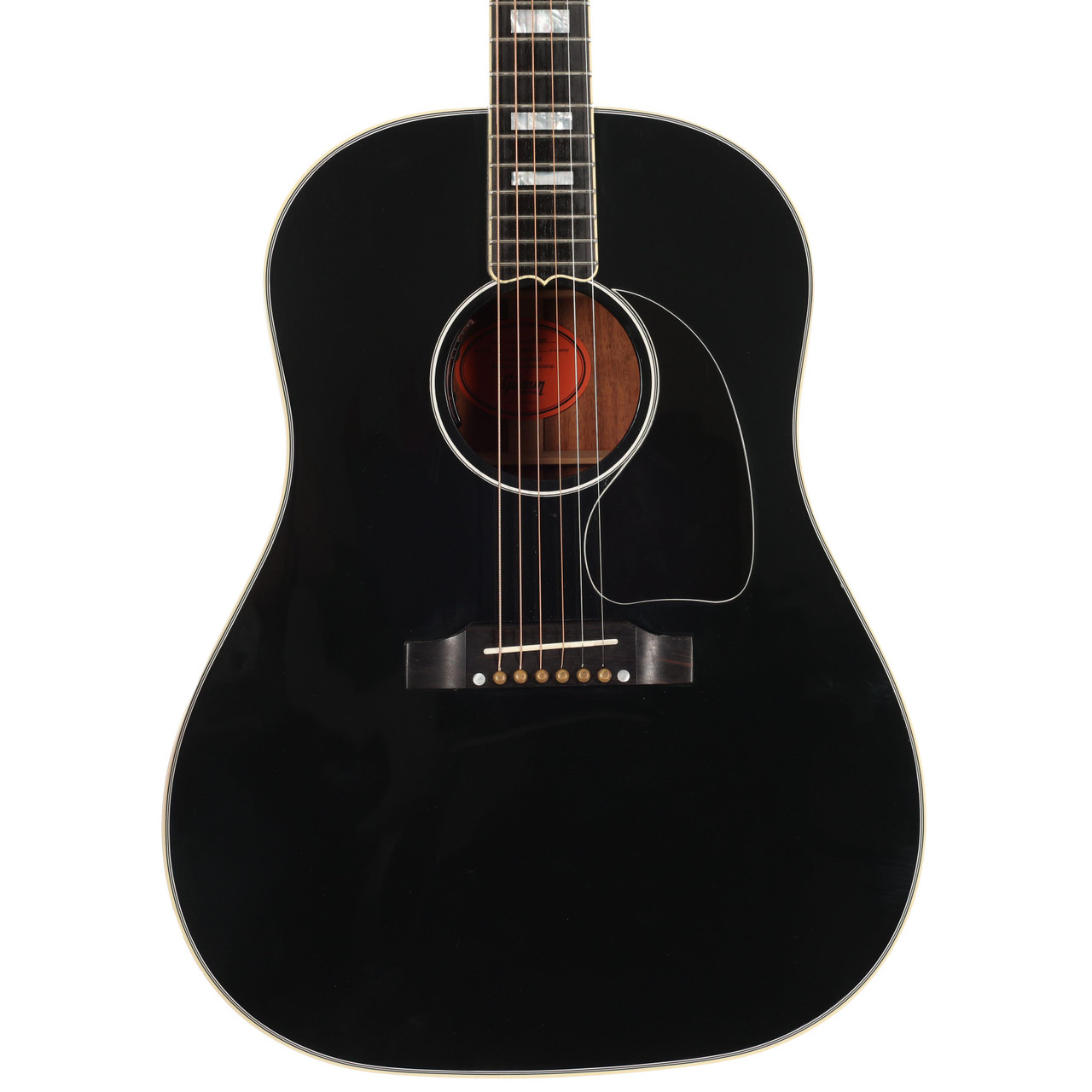 Second Hand Gibson Custom Shop J-45 Custom Electro Acoustic Guitar in Ebony #508 Second Hand Gibson Custom Shop J-45 Custom Electro Acoustic Guitar in Ebony #508