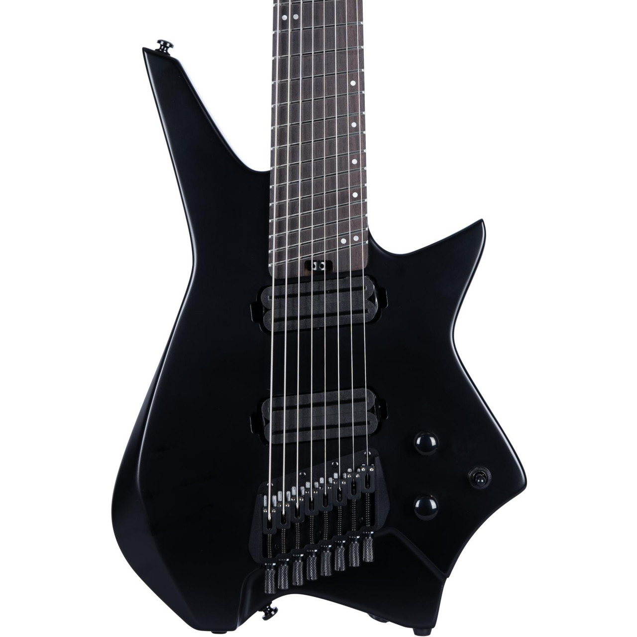 【極稀少/テストプレス】Tall Black Guy / Shash'u 7 HILS NEXT HZ7 Multi-Scale 7-String Headless Electric Guitar in