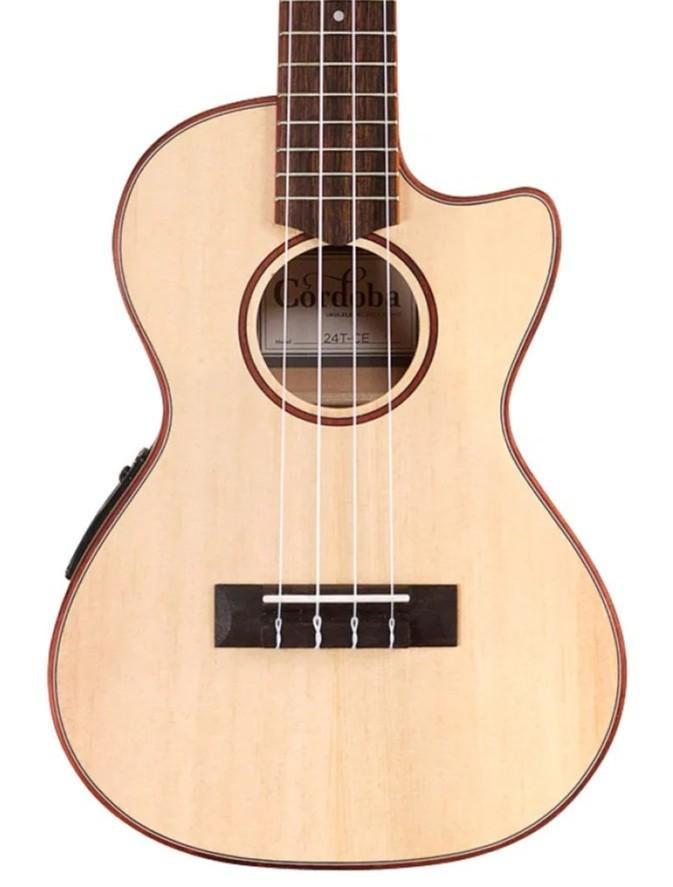 Cordoba 24T-CE Spruce Tenor Electro Ukulele