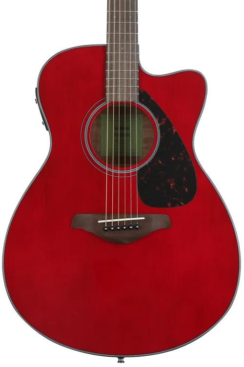 Yamaha FSX800C Mk II Electro Acoustic Guitar in Ruby Red Yamaha FSX800C Mk II Electro Acoustic Guitar in Ruby Red