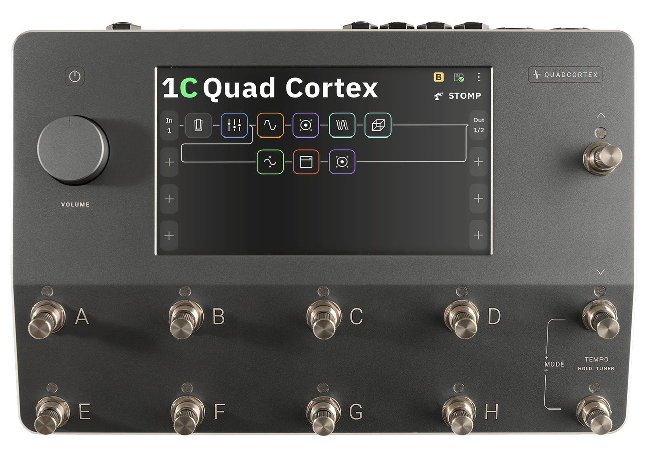 Neural DSP Quad Cortex Digital Amp & Effects Modeller - Andertons