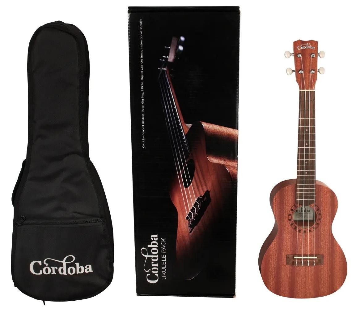 Cordoba UP100 Concert Ukulele Pack
