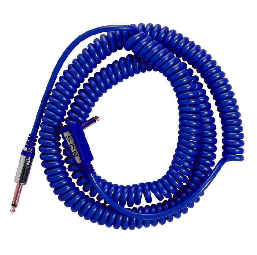 Vox Curly Cable 9m in Blue Vox Curly Cable 9m in Blue