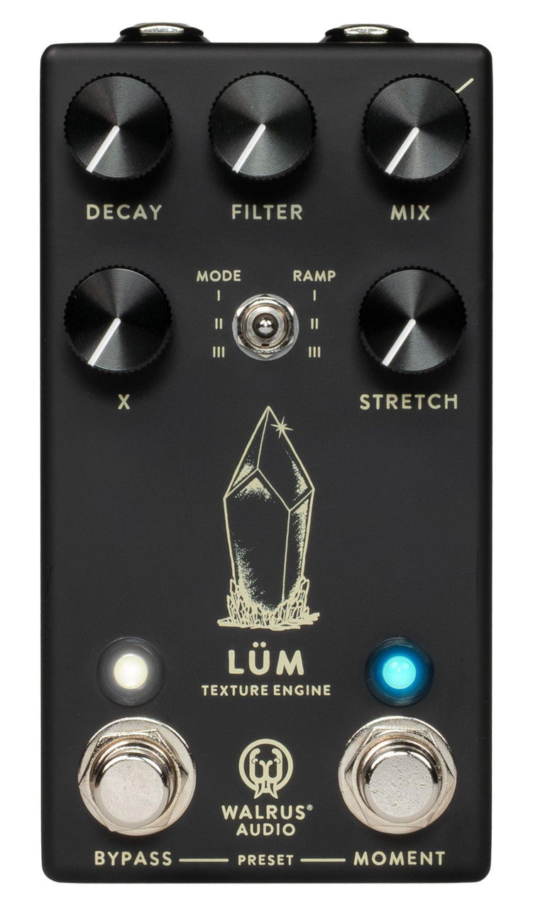 Walrus Audio Slöer Stereo Ambient Reverb Pedal in Black
