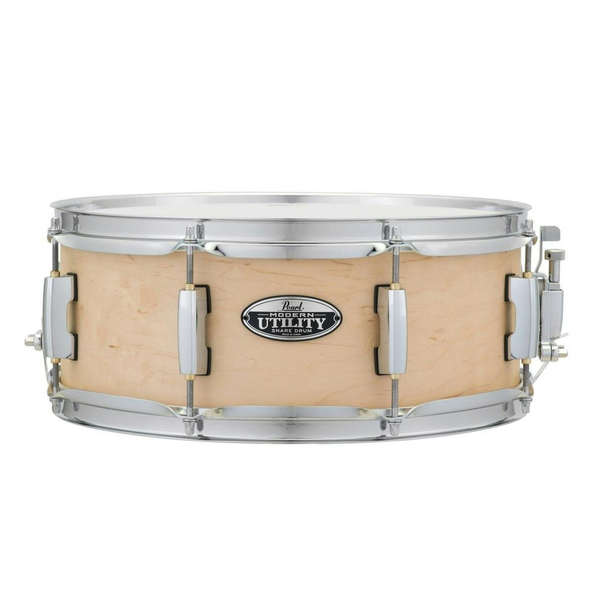 Pearl Modern Utility 14x5.5 Snare Drum in Matte Natural